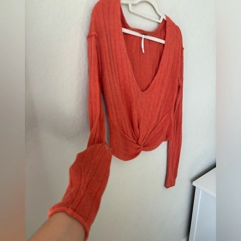 Free People Women's Got Me Twisted Top Size XSmall